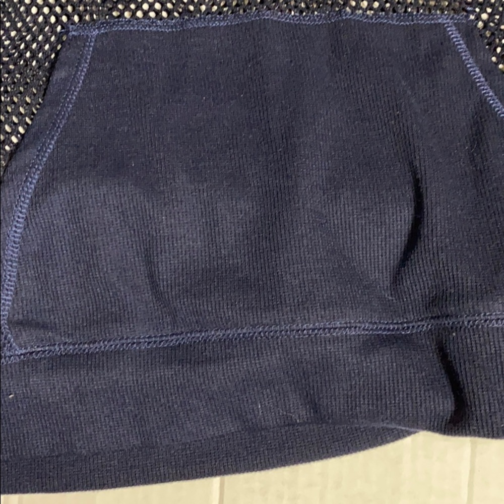 JNY-JONES NEW YORK FISHNET HOODIE TOP - Picture 6 of 7